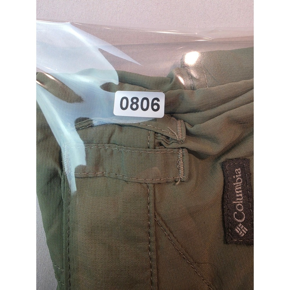 Columbia Mens Omni-Shade Cargo Hiking Shorts Green Size 36 AM4715 Sun Protection - Picture 8 of 8